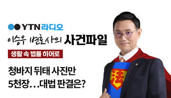 YTN 라디오 - 청바지 뒤태 사진만 5천장…대법 판결은? [이승우, 김상수변호사 인터뷰]